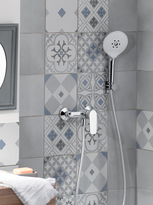 Jacob Delafon E29843-CP OSCAR Wall-mounted shower single lever Chrome Color