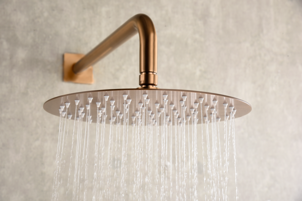 IMEX GTT054/ORC TIBET Thermostatic Built-in Shower Set Brushed Rose Gold