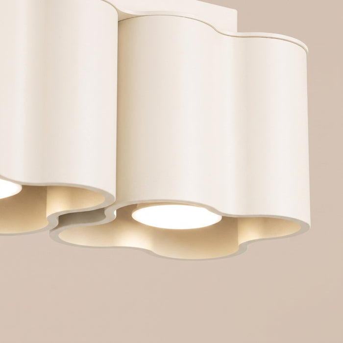 SOLLUX SL.3317 Lámpara De Techo Ovio 2 Beige Gu10
