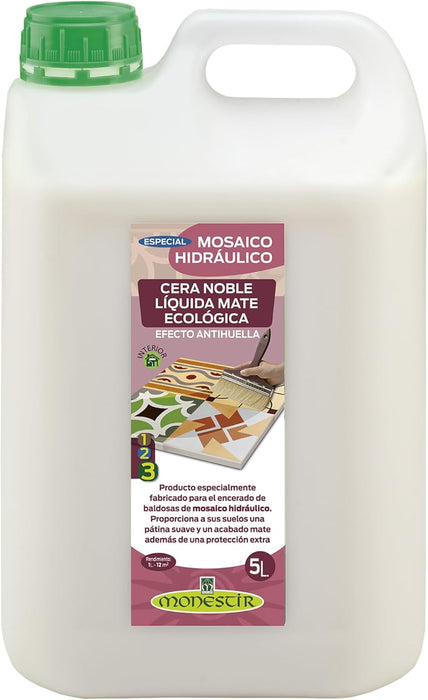 MONESTIR MHCLM5 Cera Líquida Mate Mosaico Hidráulico 5L