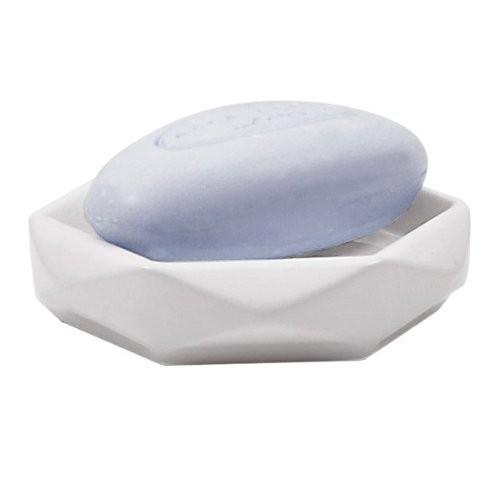 GEDY DA110200300 Jabonera Dalia Blanco