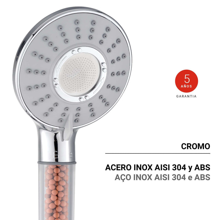 GEDY GYHS1040730 TOP 07 PURE Teleducha Cromo