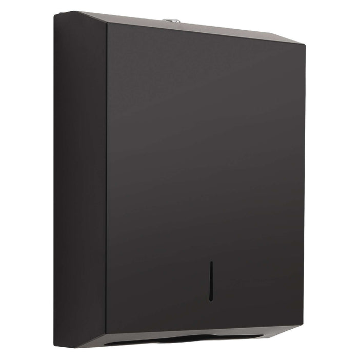 GEDY 24601400000 Matte Black Paper Towel Dispenser