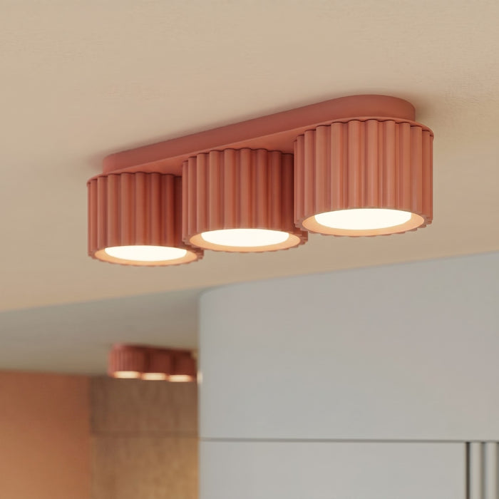 SOLLUX SL.2637 Plafón AURA 3 melocotón Gx53