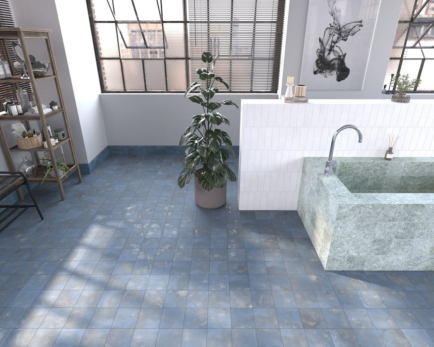 DUNE GREENLAND COBALT ANTI-SLIP 14,7x14,7 Porcelánico Antideslizante