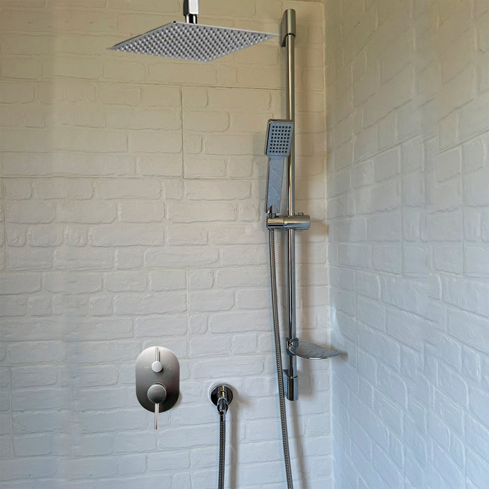 ARCOBAÑ 12BDSLXL  Barra De Ducha Slim Xl 90cm