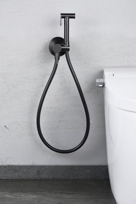 IMEX RDD038/BGM LINE Grifo Empotrado de Bidé Black Gun Metal