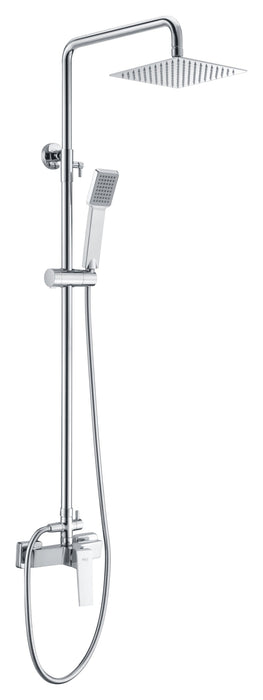 IMEX BDAR025 ART Single-Handle Faucet Telescopic Shower Set Chrome