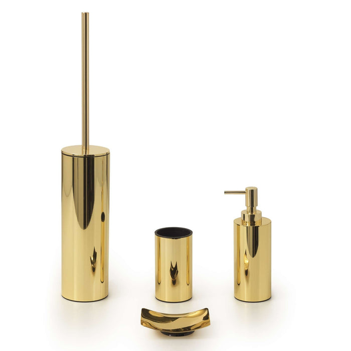 GEDY EE988700000 ELETTRA Gold Toothbrush Holder