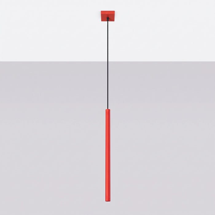 SOLLUX SL.2141 Lámpara colgante PASTELO 1 rojo