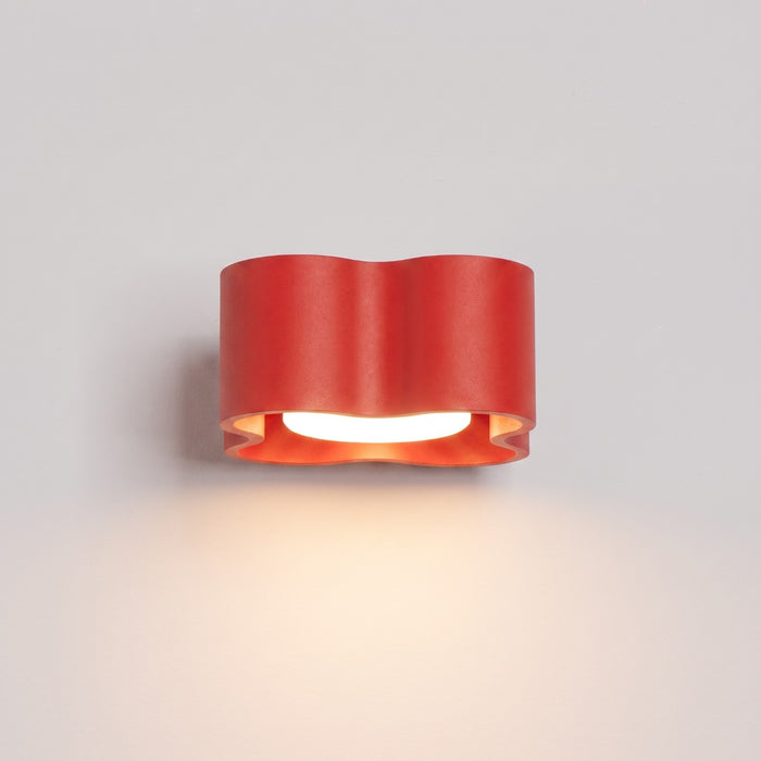 SOLLUX SL.3381 Lámpara De Pared Ovio Roja Gx53