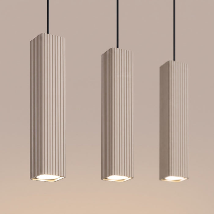 SOLLUX SL.3156 Lámpara Colgante Rayo 3L Taupe