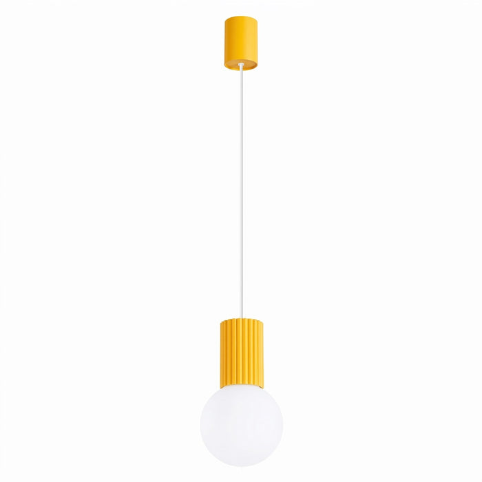 SOLLUX SL.2393 Lámpara Colgante Halo 1 Amarilla