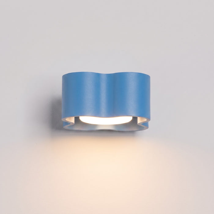 SOLLUX SL.3402 Lámpara De Pared Ovio Azul Celeste Gx53