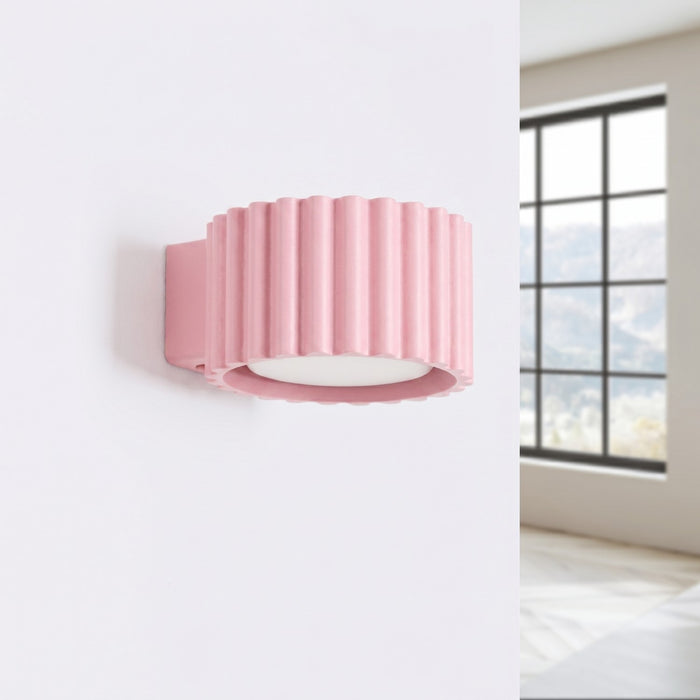 SOLLUX SL.2622 Aplique de pared AURA rosa Gx53