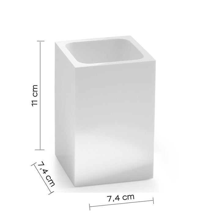 GEDY SF980200300 SOFIA Portacepillos Blanco