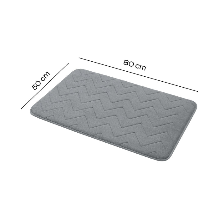 GEDY 96MS5080089 MOUSSE Alfombra Gris