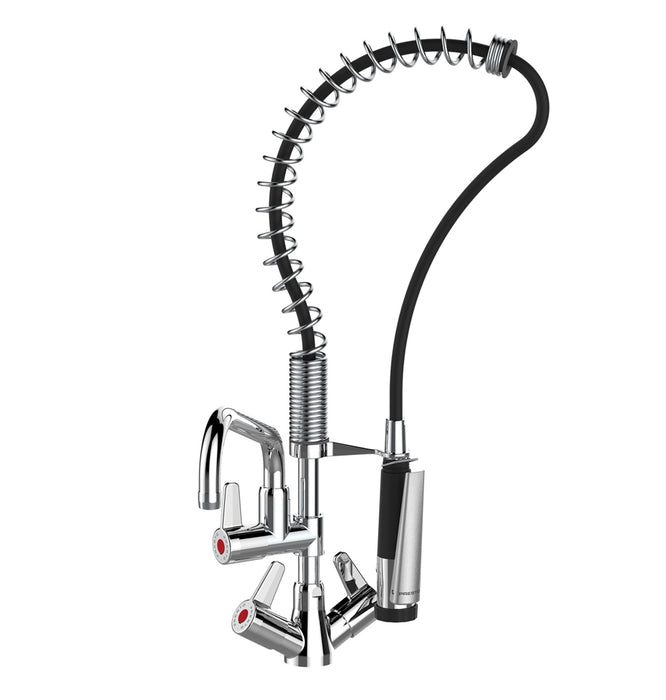 PRESTO 70830 Columna industrial mezcladora bimando Cromo