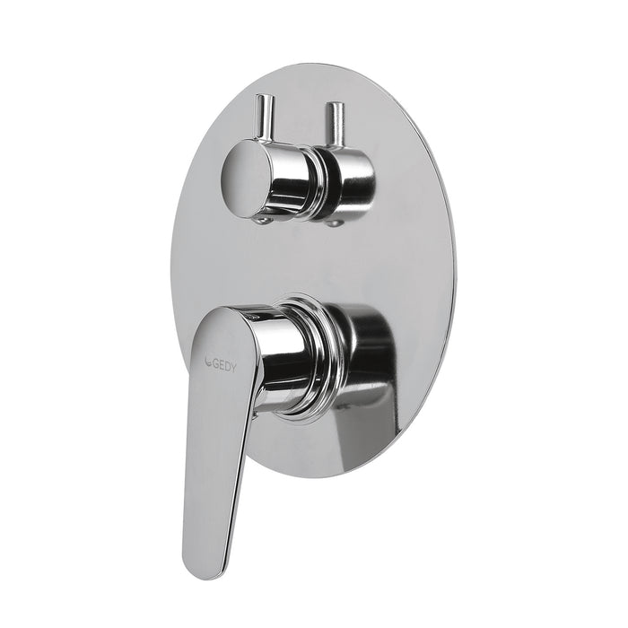 GEDY MXCO0513000 COMO Grifo empotrado de ducha con desviador cromo