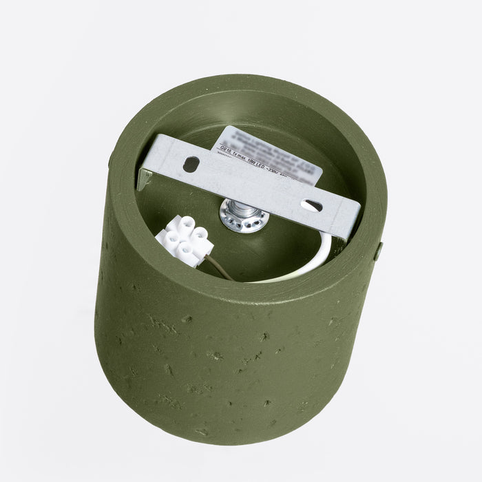 SOLLUX SL.1841 Lámpara de techo ORBIS hormigón verde oliva verde oliva