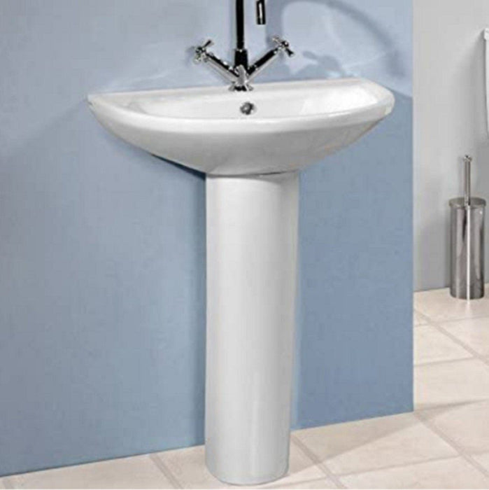 VALADARES 13311002C OCEANUS Lavabo 55 cm Con Pedestal