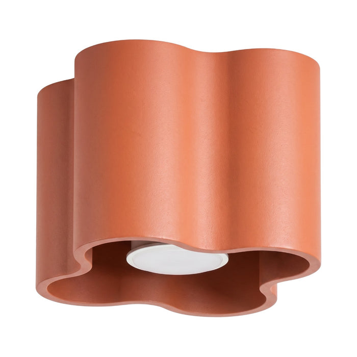 SOLLUX SL.3351 Lámpara De Techo Ovio 1 Ocre Rojo Gu10