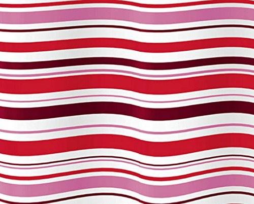 GEDY 6012773330 Cortina G-Righe Red 120X200