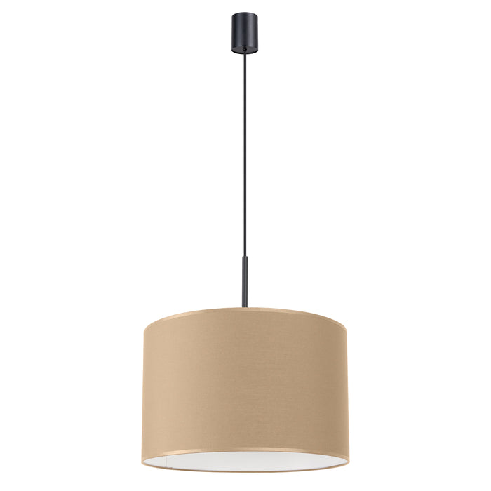 SOLLUX SL.1849 Lámpara colgante NEVIA beige color topo/negro