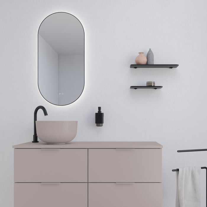 SONIA 200009 NOX Repisa 300 mm Marquina Negro