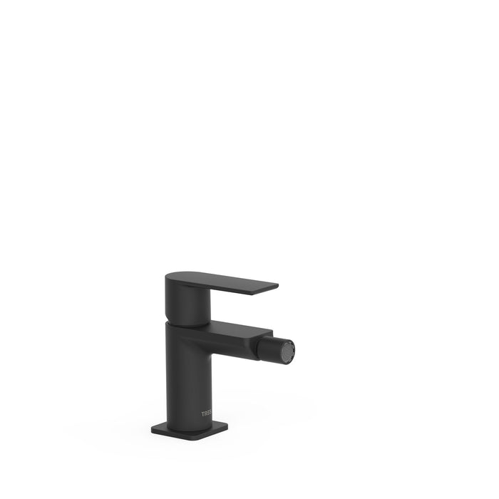 TRES 20012001NM LOFT Grifo Monomando para Bidé Color Negro Mate