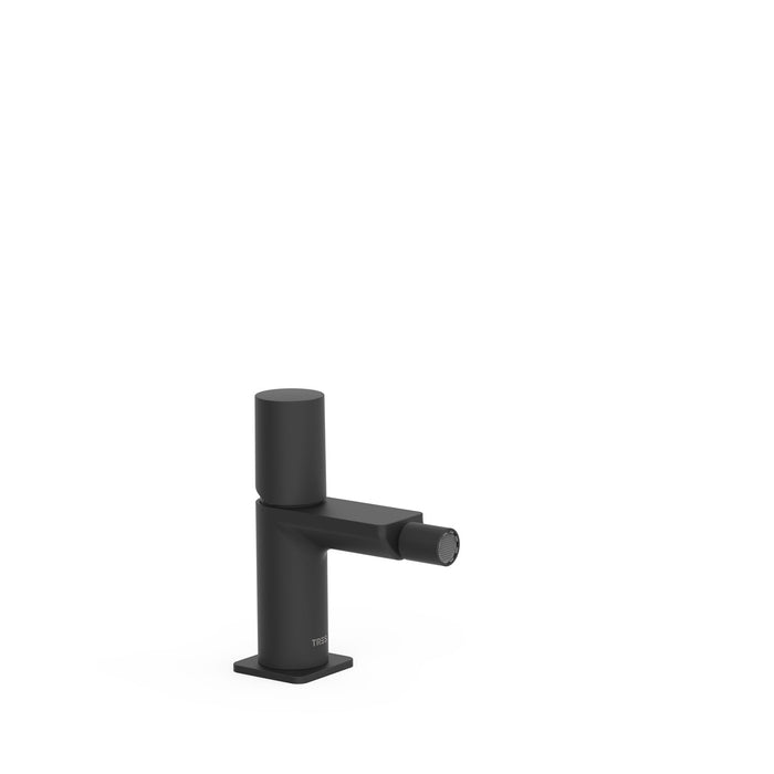 TRES 20012002NM LOFT Grifo Monomando para Bidé Color Negro Mate