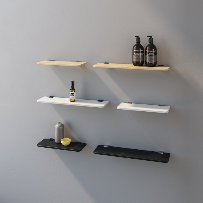 SONIA 200955 NOX Repisa 450 mm Roble Negro