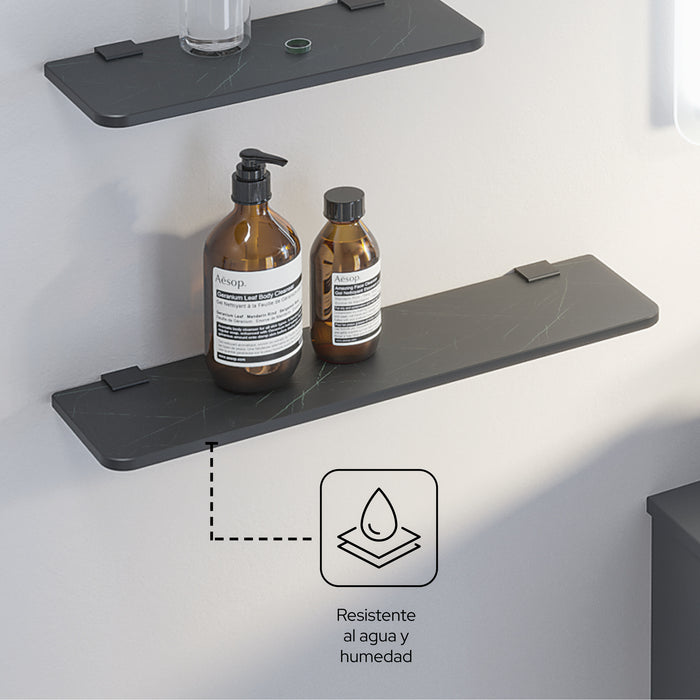 SONIA 200993 NOX Repisa 450 mm Marquina Negro