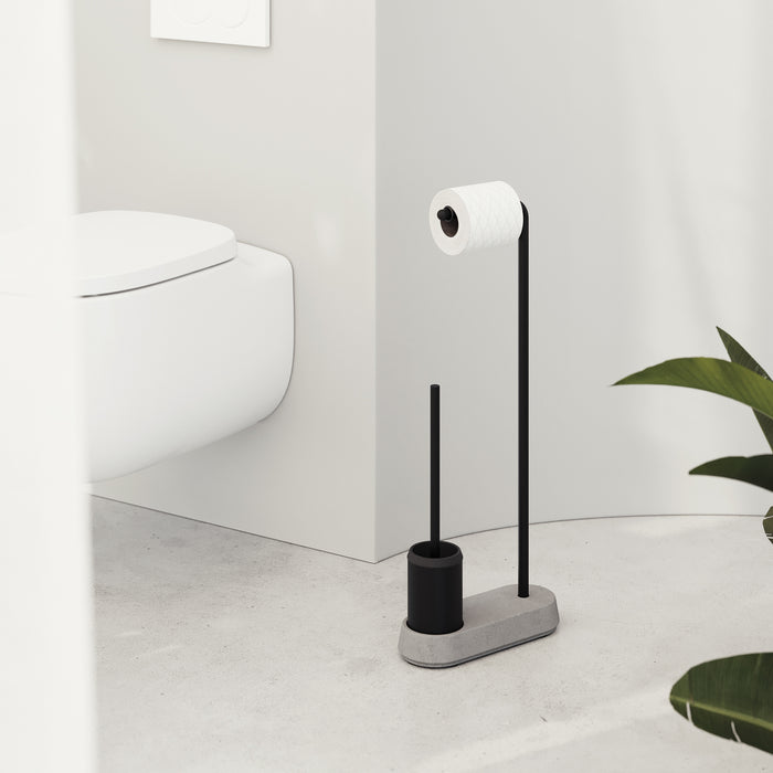 SONIA 201136 CEMENT Combined WC Grey Black