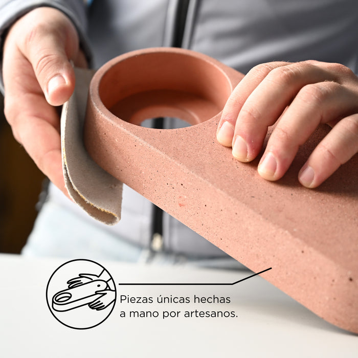 SONIA 201167 CEMENT Combinado WC Rosetta Negro