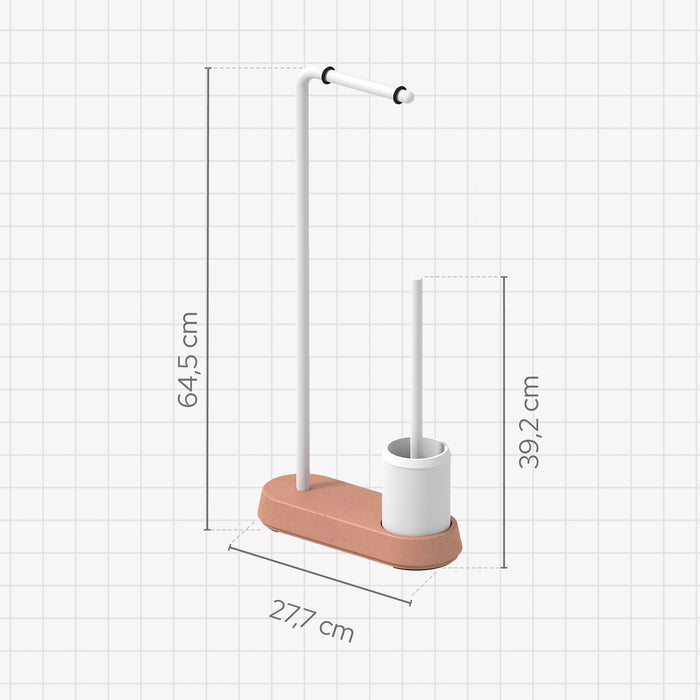 SONIA 201174 CEMENT Combinado WC Rosetta Blanco