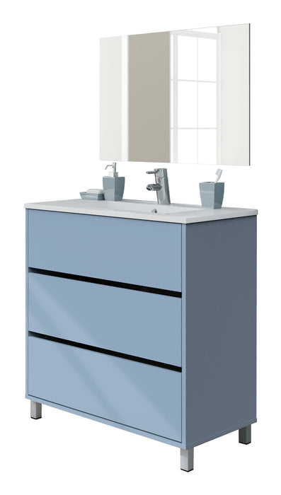 PITARCH FURNITURE Kalma Talc Blue Sink Cabinet