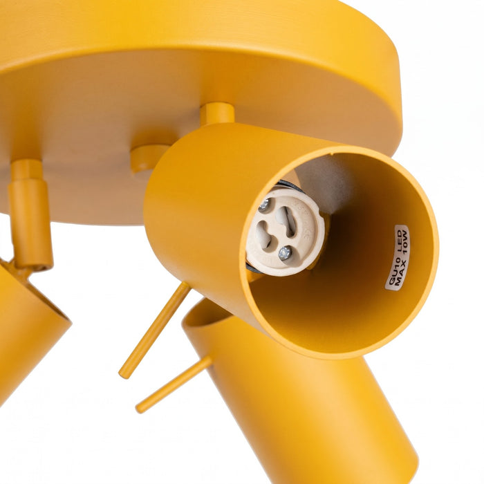 SOLLUX SL.2186 Plafón RING 3P amarillo