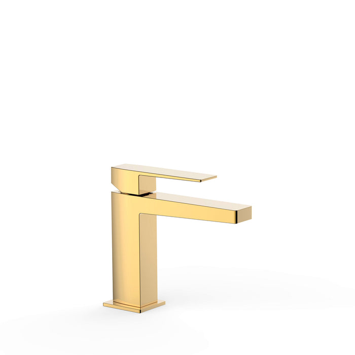 TRES 20210301OR SLIM Single-Handle Sink Sink 24K Gold Color