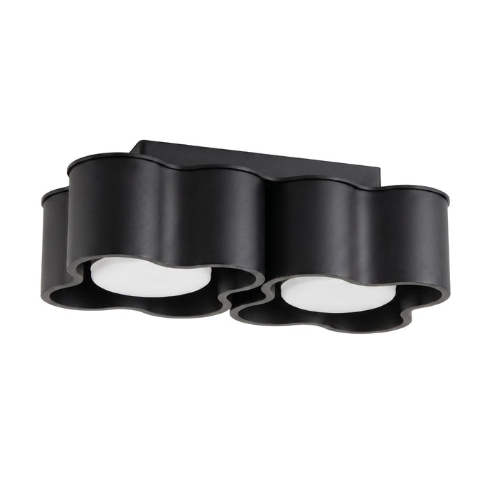 SOLLUX SL.3341 Lámpara De Techo Ovio 2 Negra Gx53