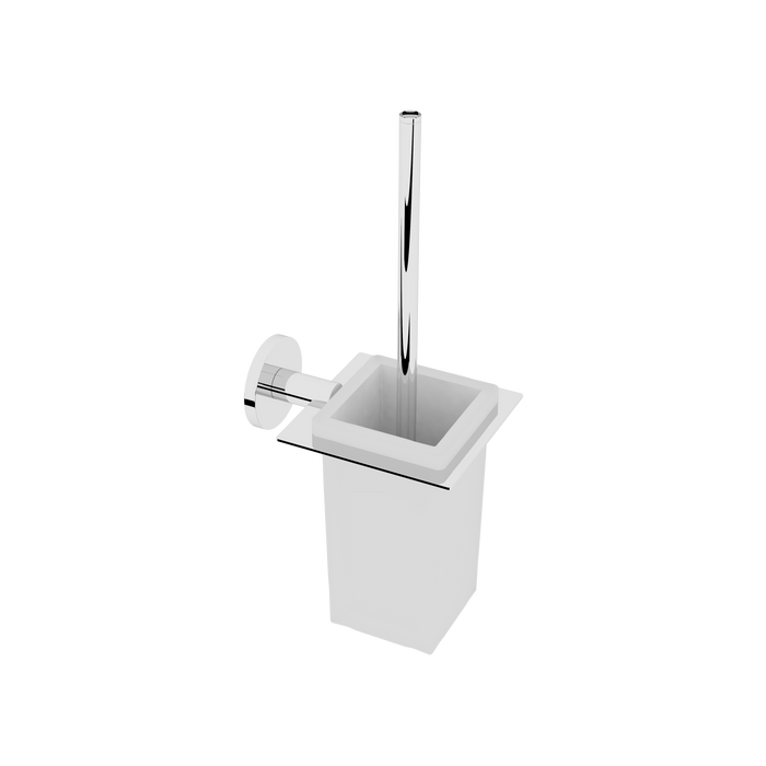 BELTRAN 20338 RIMINI Adhesive Toilet Brush Holder Chrome