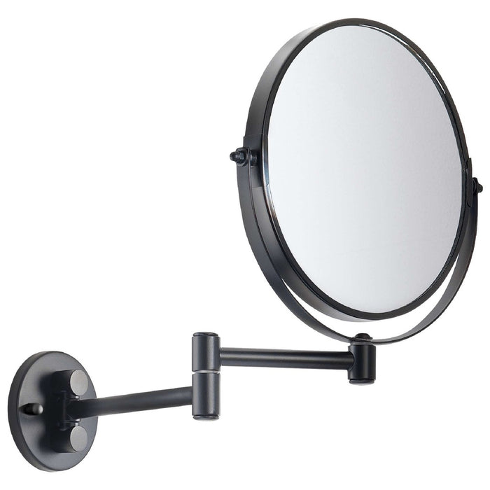 GEDY 21041400000 Espejo Aumento Pared Negro Mate