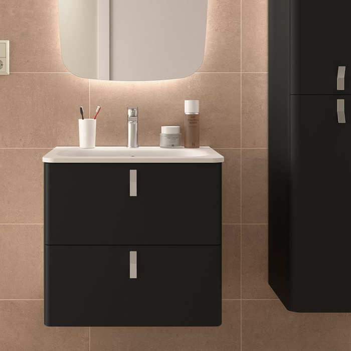 SALGAR UNIIQ Mueble-Lavabo Color Negro Mate