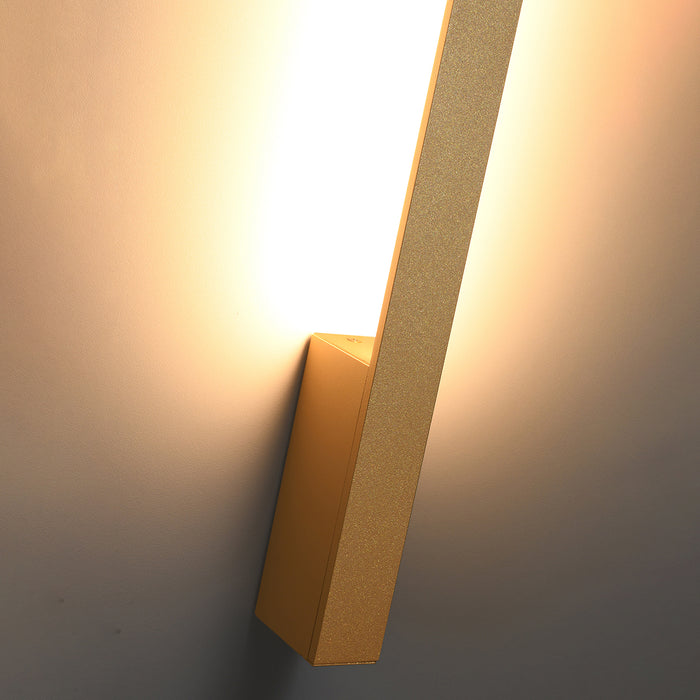 SOLLUX TH.208 SAPPO L Wall Light Golden 3000K