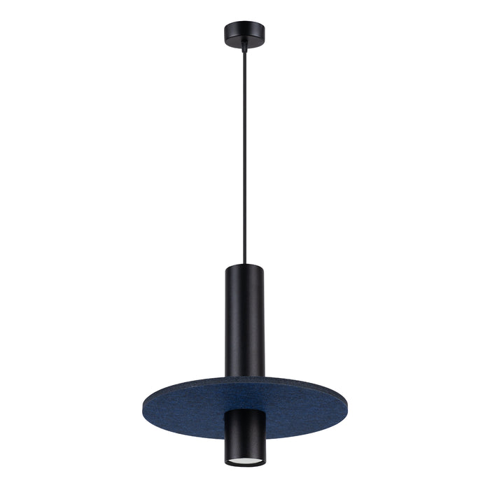 SOLLUX SL.1884 Lámpara colgante PELTA 1 negro/azul marino azul marino/negro