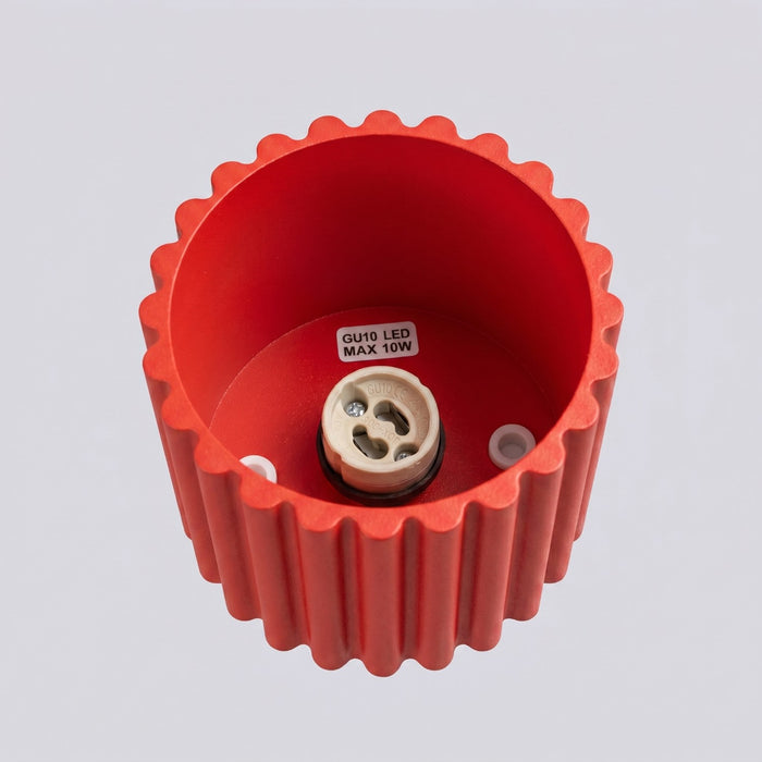 SOLLUX SL.2418 Plafón AURA 1 rojo GU10