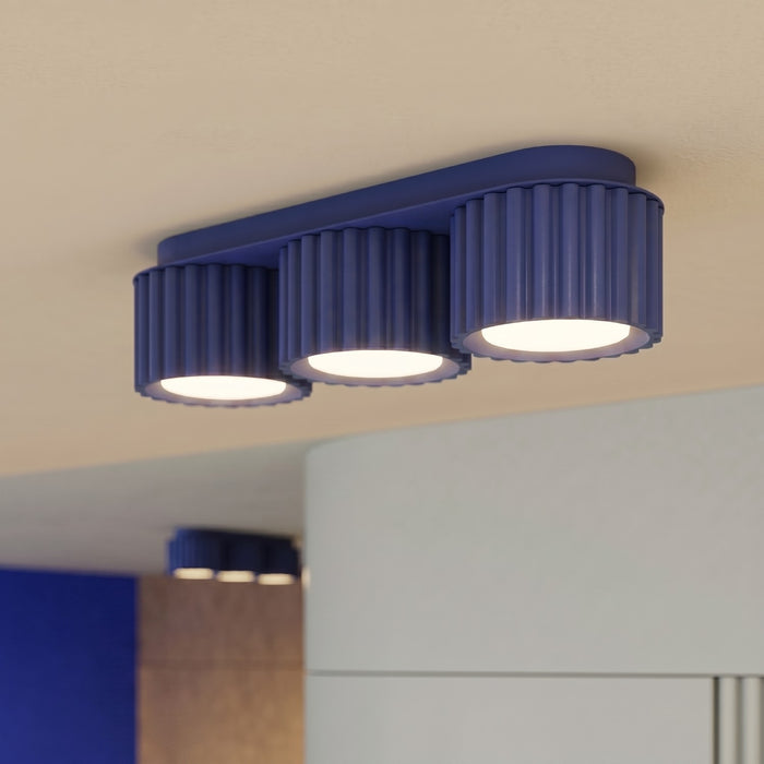 SOLLUX SL.2634 Plafón AURA 3 ultramarino Gx53
