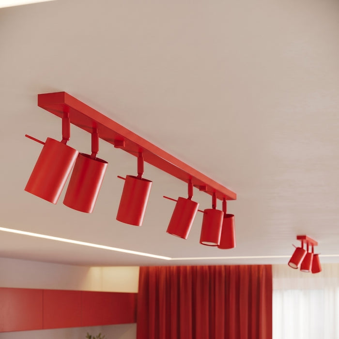 SOLLUX SL.2189 Aplique de pared RING rojo