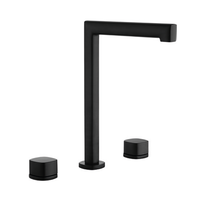 IMEX BAT064/NG TOSCANA-AREZZO Bimando Lavabo Alto Negro Mate