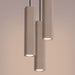 SOLLUX SL.3157 Lámpara Colgante Rayo 3P Taupe